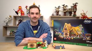 FINALE Bauen mit Spezi LEGO Disney 43242 Die Hütte von Schneewittchen und den sieben Zwergen [upl. by Osnola]