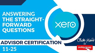 XERO CERTIFICATION QUESTION AND ANSWER 1125 xero answerkey [upl. by Notsa]