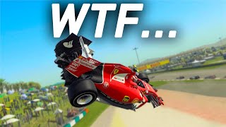 The F1 Game With The Funniest Crash Physics [upl. by Ahseila705]