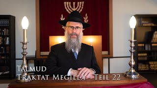 Talmud Traktat Megilla  Teil 22  Rabbiner Shlomo Bistritzky [upl. by Tnarb]