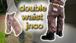 DISTRESSED DOUBLE WAIST JNCO PANTS [upl. by Halika]