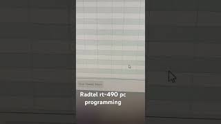 Radtel rt490 gps Bluetooth version pc programming [upl. by Kironde]