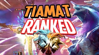 TIAMAT IS FINALLY HERE IN RANKED PLAY  Tiamat Ranked Duel  SMITE [upl. by Llet]