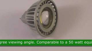 95832 MR16 5 Watt LED Light 12 Volt ACDC [upl. by Nadruoj]