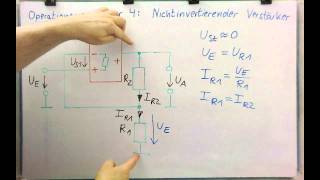 Elektronik  OPV 4  Nichtinvertierender Verstärker [upl. by Notnirb]