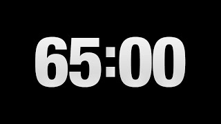 Countdown timer 1 hour 5 minutes  65 minutes [upl. by Olaznog]