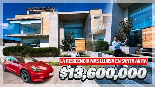 Única Residencia de Lujo en Santa Anita Zona El Palomar Punto Sur Zapopan Jalisco136 Millones [upl. by Ahtekahs]