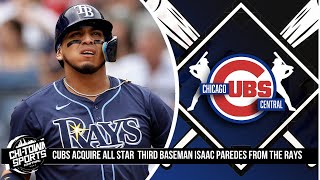 The Chicago Cubs Trade Fan Favorite Christopher Morel amp Prospects to the Rays for Isaac Paredes [upl. by Onirefes]