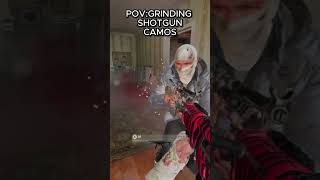 POV Shotgun camo grind bo6 cod warzone [upl. by Zetrok]