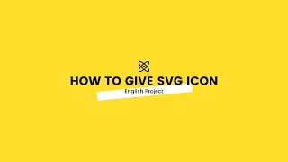 How To Give SVG Icon in Flutter [upl. by Zebedee251]