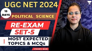 UGC NET 2024 political Science  Most Expected MCQs SET 5 UGC NET Political Science By Poorti Mam [upl. by Leola]