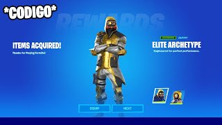 CANJEA YA el CODIGO del PACK ARQUETIPO DE ÉLITE para TODOS en FORTNITE 🎁🔥 SKIN GRATIS 2024 [upl. by Gonyea]