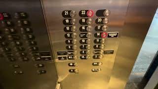 Otis Elevators  Sheraton Fallsview Niagara Falls Canada [upl. by Atterol91]