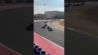 Round 1 of the IAME UAE Series Senior IAME Class Final 20 October dubai iameseries racing [upl. by Ilana426]