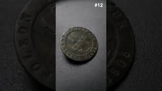 10 Centimes Napoléon I 1808 A Calendrier de lavent n°12 shorts [upl. by Maressa]