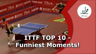 Table Tenniss 10 Funniest Moments [upl. by Corbin915]