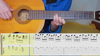 Аntoniо Вandеras Desperado  Cаncion del Мariaсhi  fingerstyle guitar notes TABS Chords [upl. by Joselyn623]