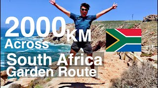 ⛽️ 1300 miles ROAD TRIP GARDEN ROUTE PORT ELIZABETH TO CAPE TOWN [upl. by English61]