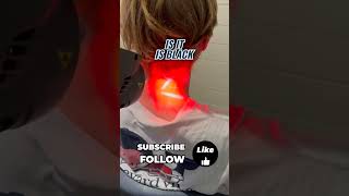 Class 4 laser therapy is easing neck pain after a car accident Start your recovery now 💪 [upl. by Ynatil196]