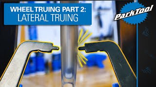 How to True a Wheel Part 2 Lateral Truing [upl. by Tillford21]