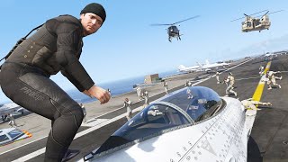 Robando una Mega Base Militar en GTA 5 [upl. by Marve]