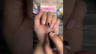 Polygel nails at home 😱Pass or Fail  ytshorts polygelnails nailextensions [upl. by Enenej]