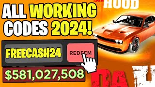 NEW ALL WORKING CODES FOR DA HOOD IN 2024 ROBLOX DA HOOD CODES [upl. by Auohs]