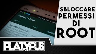 Tutorial  Sbloccare PERMESSI di ROOT [upl. by Yrgoerg695]