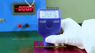 LS220H Handheld AllinOne Thickness Gauge Feature Operation Video [upl. by Lise501]