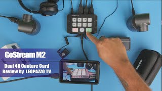 GoStream M2 Dual 4K USB 30 HDMI Capture Card Review by LEOPAZZO TV LeoPazzo [upl. by Eahsal]