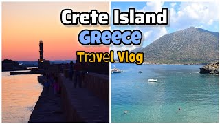 Exploring Crete Island Travel Vlog From Greeces Greek Islands Heraklion Beaches  crete greece [upl. by Ennaira]