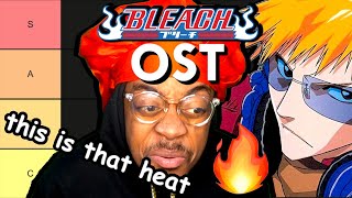 BEST ANIME OST  BLEACH OST REACTION amp RANKING [upl. by Ama5]