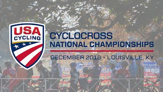 2018 USA Cycling Cyclocross National Championships 182  Sunday [upl. by Kiah]