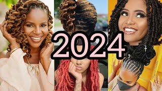 💝🌸Dreadlocks hairstyles for 2024  New dreadlocks hairstyles for girls and women  Locs hairstyles [upl. by Sisto]