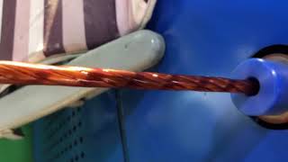 Kapton Taping Process for the litz wire [upl. by Ahsitam411]