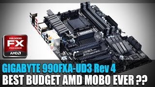 Gigabyte 990FXAUD3 Revision 4 Overview [upl. by Aia]