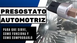 Presostato de baja presion automotriz [upl. by Elnora714]