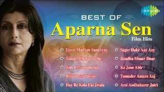 Best of Aparna Sen Film Hits  Tomari Chalar Pathe  HD Songs Jukebox [upl. by Mosira]