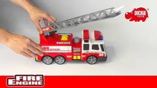 Dickie Toys  Fire engine action serie [upl. by Ahgiel]