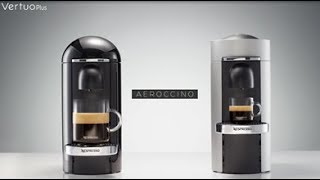 Nespresso VertuoPlus How To  Aeroccino Use [upl. by Manaker212]