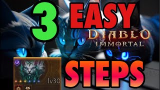 3 Easy Steps to Make The Legendary Pet of your Dreams Best Familiar Guide in Diablo Immortal [upl. by Ettevol]