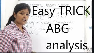 ABG Trick  Arterial Blood Gases Lecture in hindi  Normal Value of ABG  Alkalosis amp Acidosis value [upl. by Atinrahs]