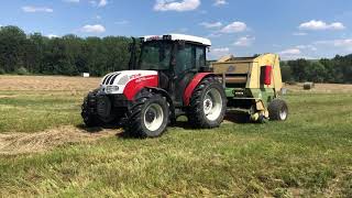 Steyr Kompakt mit Krone KR 130 S [upl. by Oaks]