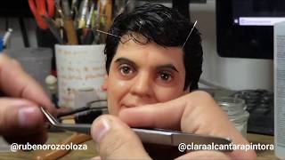 JUAN GABRIEL EL DIVO DE JUAREZ  THE DIVO OF JUAREZ HYPERREALIST SCULPTURE 2018 [upl. by Nailuj777]