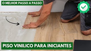 COMO INSTALAR PISO VINILICO MUITO FÁCIL [upl. by Doll]