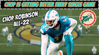 Film Breakdown Chop Robinson Shows MOST Impressive Performance Yet vs Rams [upl. by Phelps846]