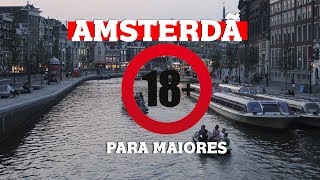 A realidade sobre a MACONHA e PROSTITUIÇÃO em AMSTERDÃ  HOLANDA [upl. by Neeli]