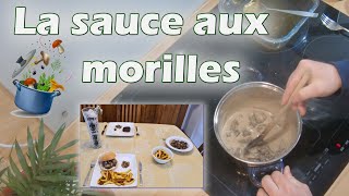 Que faire avec des morilles  Une délicieuse sauce aux morilles [upl. by Susejedesoj]