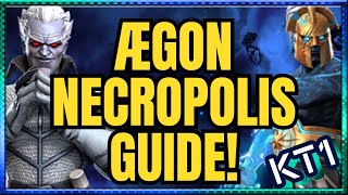 Aegon Necropolis Guide Masteries Playstyle Advise And More [upl. by Anar]