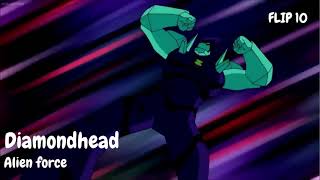 Diamondhead transformation BEN 10 Alien Force [upl. by Ellehcal]